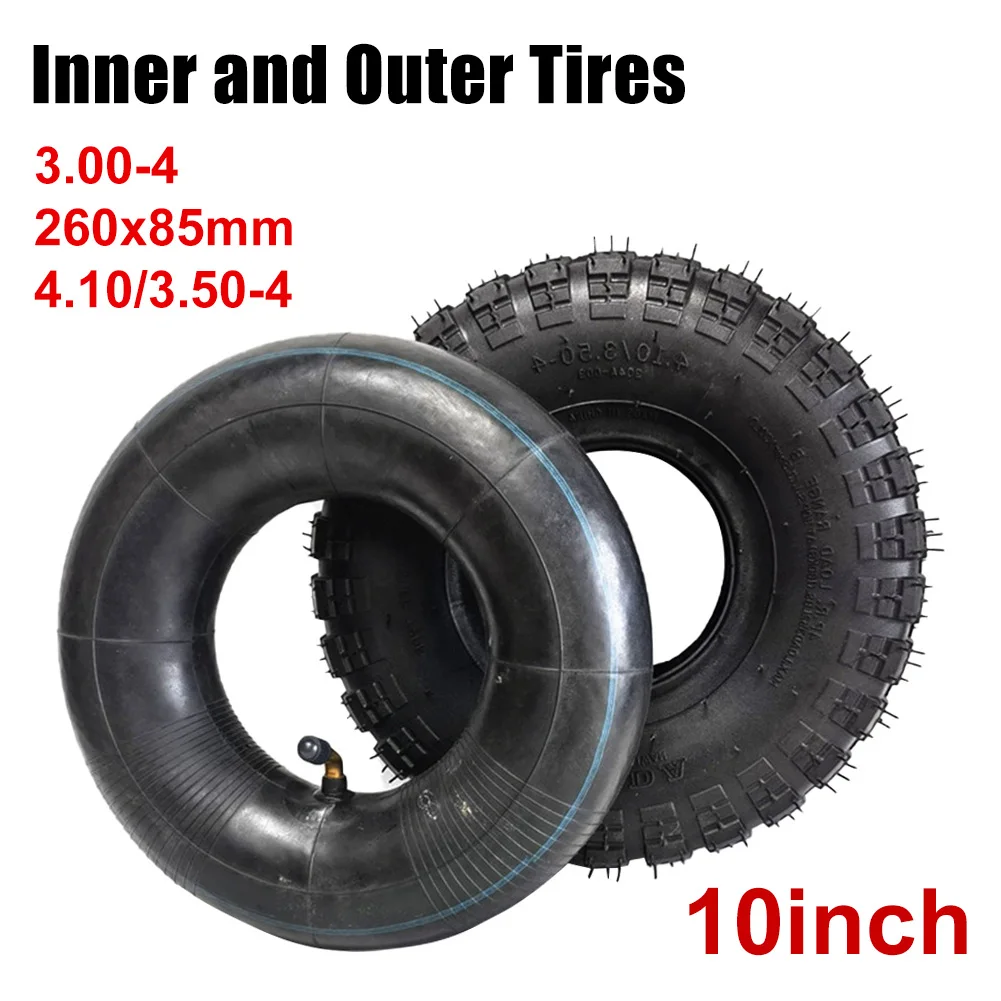 Electric Scooter Tricycle 4.10/3.50-4 Inner Tube Outer Tire 