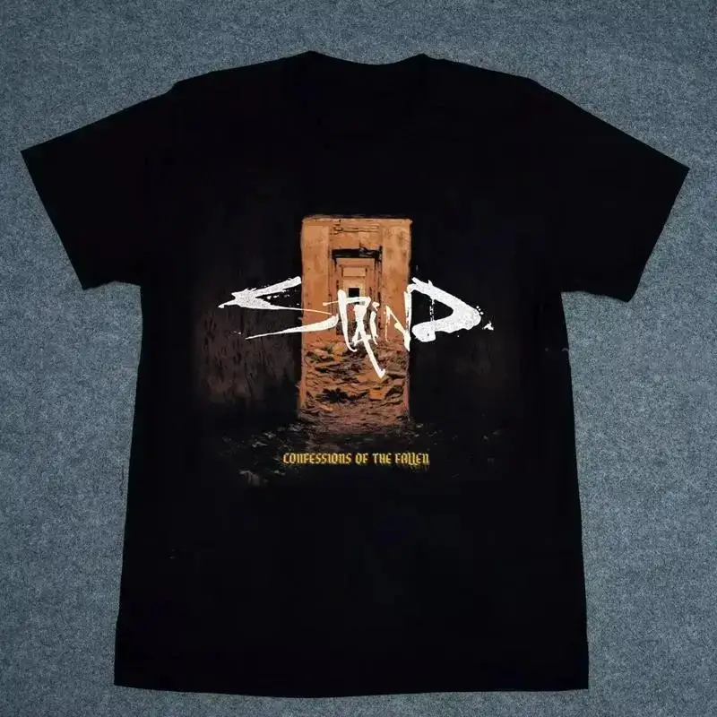 Фото Футболка Confessions Of The Fallen Staind For Fan Black S 5XL №1