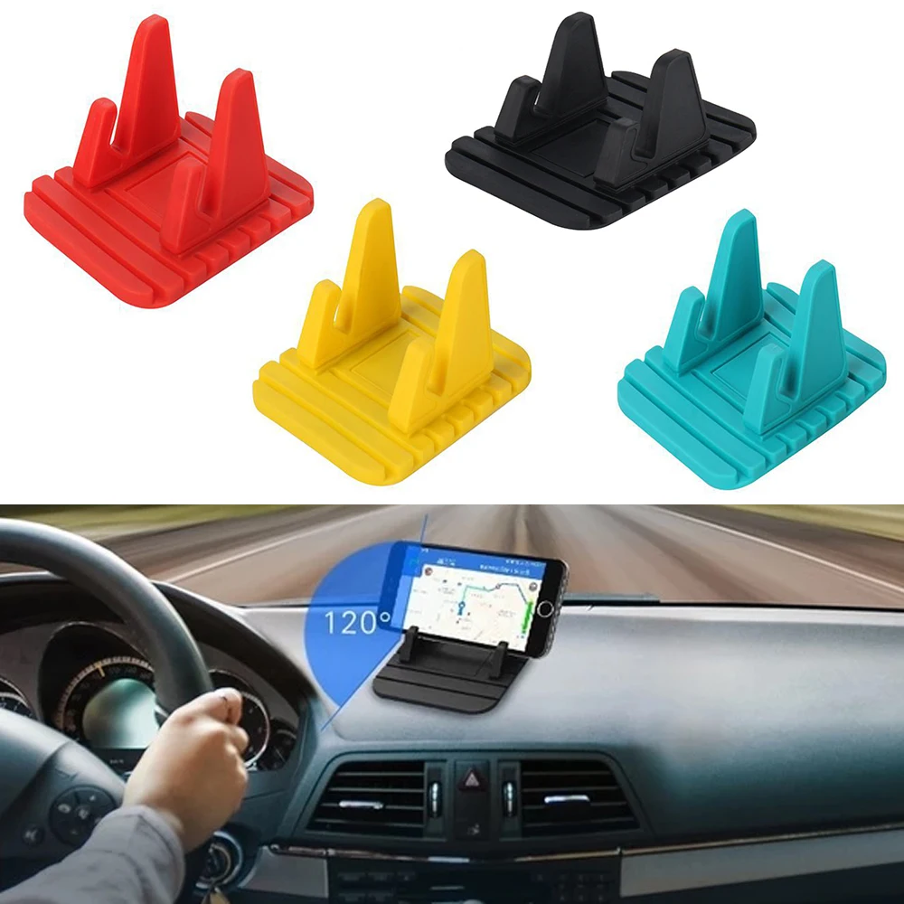 

Anti-slip Car Silicone Holder Mat Pad Dashboard Stand Mount For Phone GPS Bracket For iPhone Samsung Xiaomi Huawei Universal