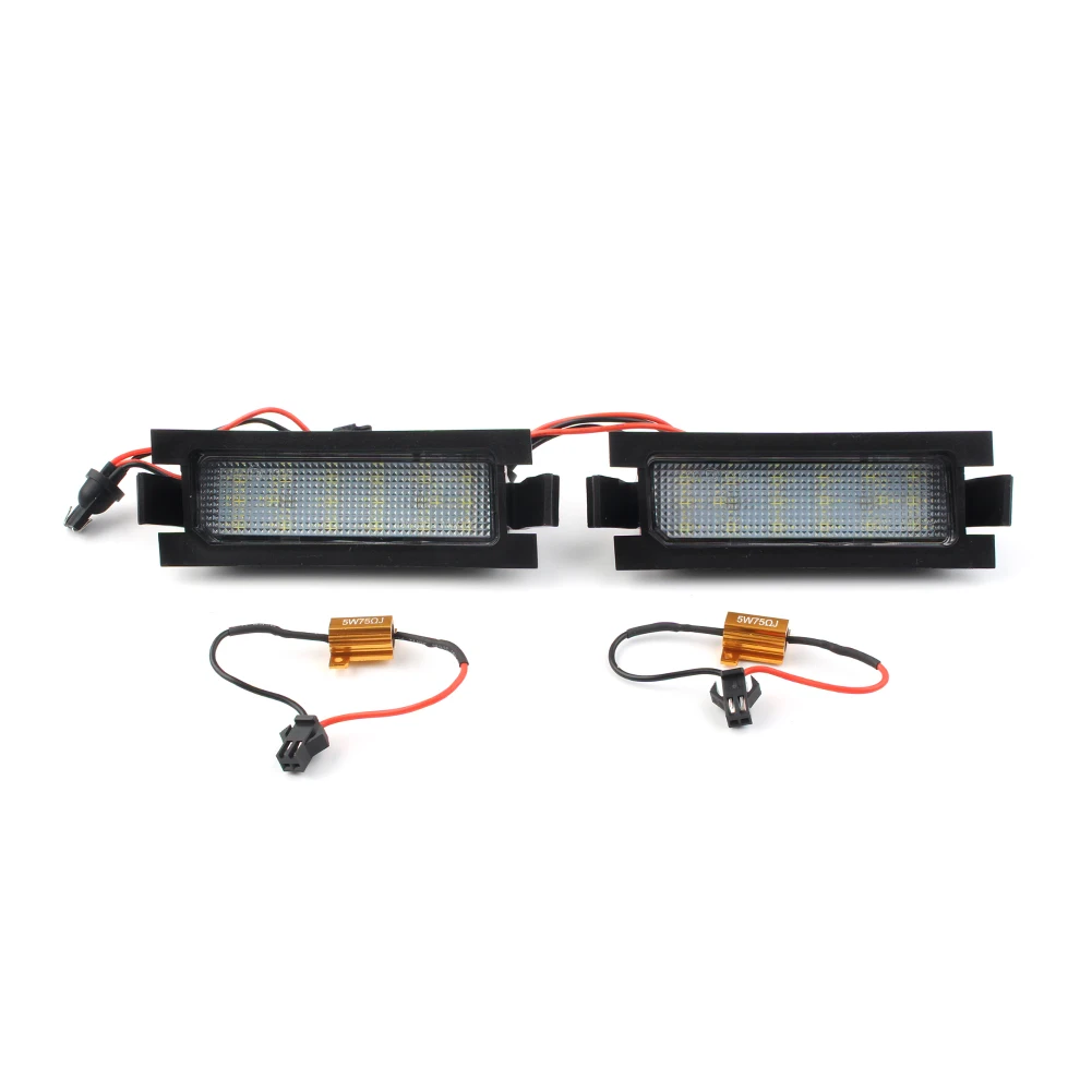 2 шт. освещение номерного знака лампы 18SMD светодиодные для Hyundai I30 5D 2013-2014 и CW GD 2012-up
