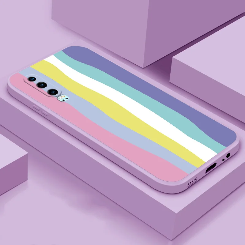 

Phone Case For Huawei P30 P30 Lite P30 Pro soft case TPU silicone phone case simple color back cover phone case