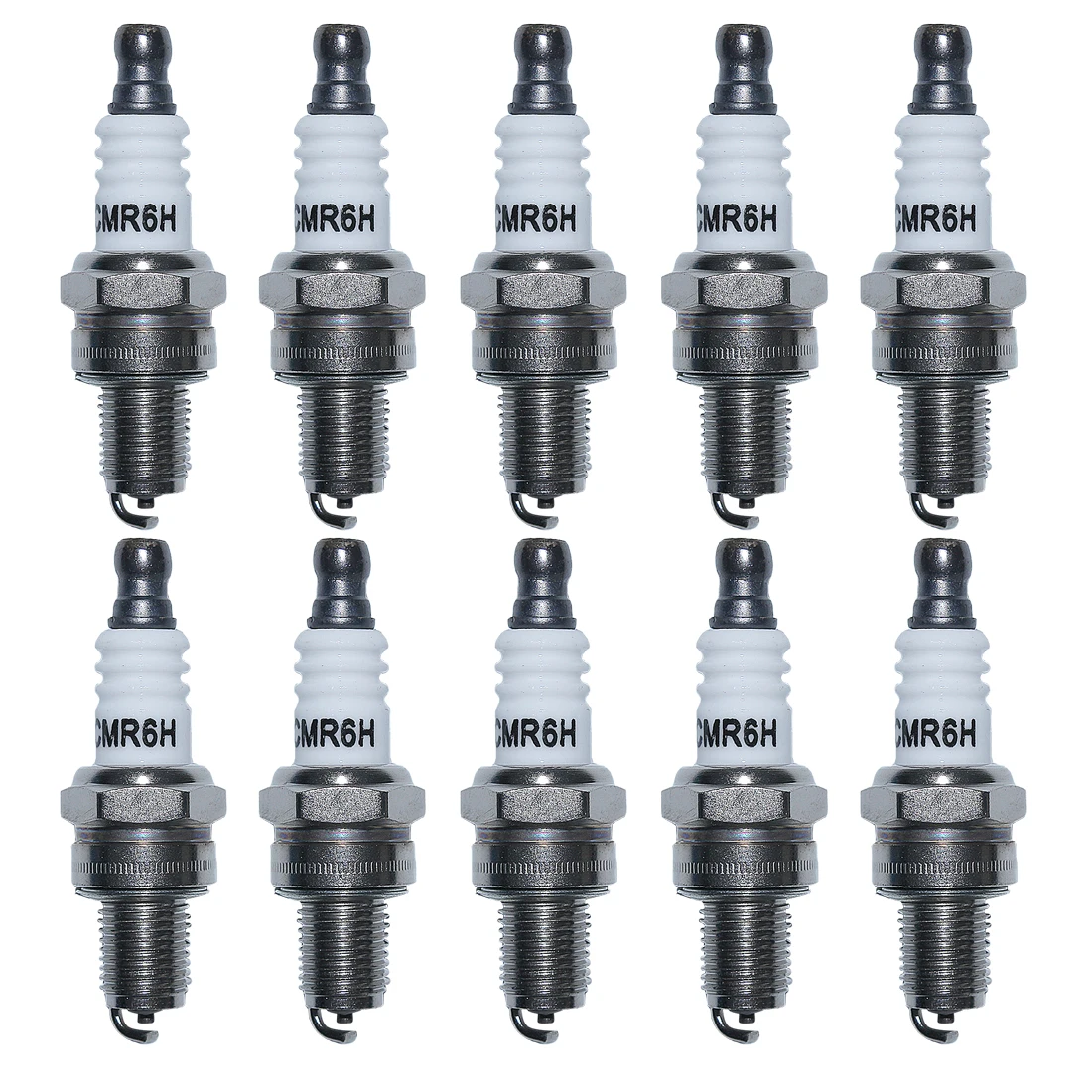 CMR6H Spark Plug Kit 10Pcs For Stihl FS90 FS100 FS110 FS90R FS100R FS110R Trimmer 3365 Garden Tool Parts Grass Cutter Machine