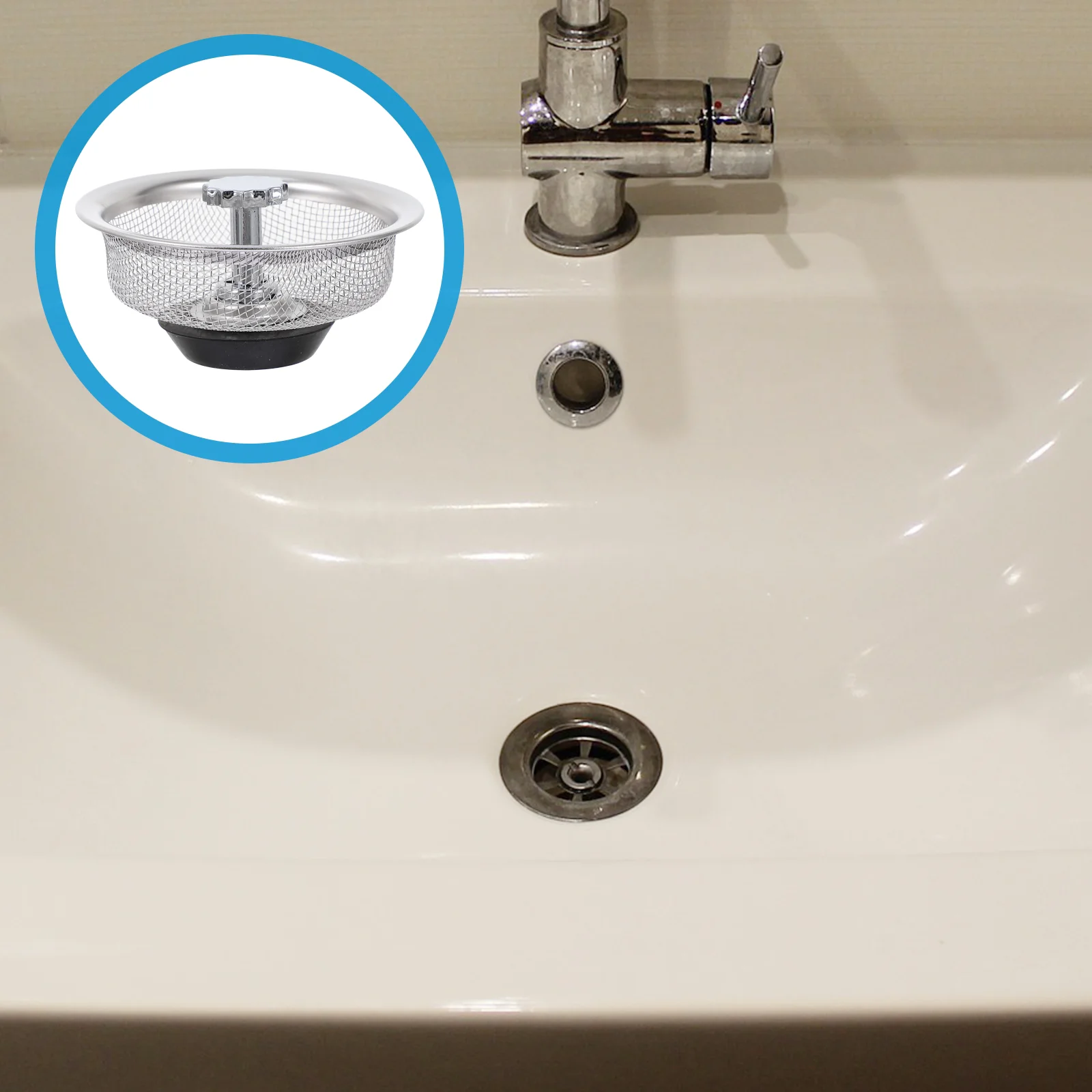 

Сливная раковина для кухни, фотофильтры для корзины, крышка для раковины, ручной фильтр для лотка, широкая металлическая пробка для воды