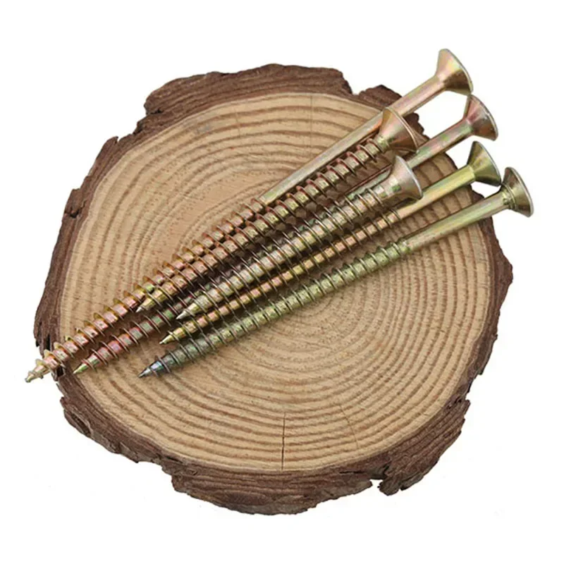 M5 GB846 Самонарезающий стальной крестообразный Винт с плоской потайной головкой