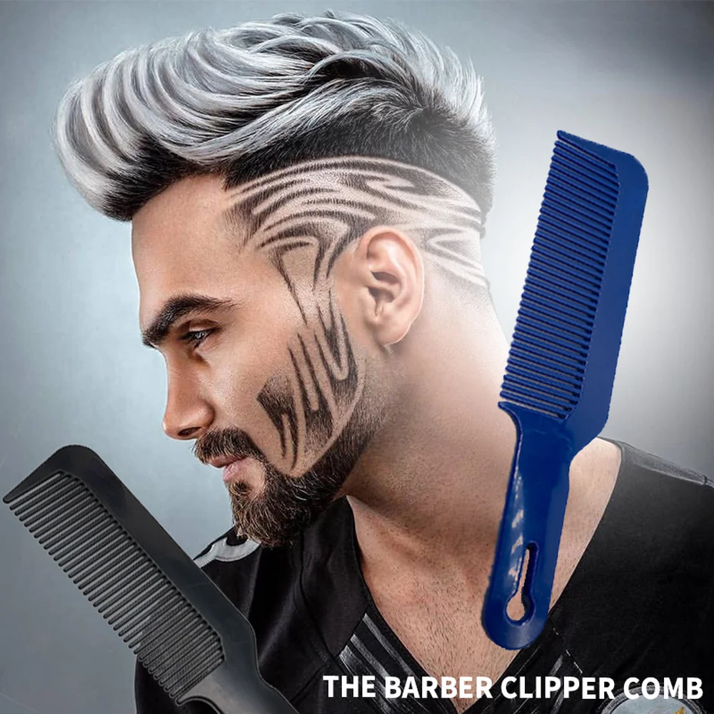 

Hair Styling Hairdressing Comb Curly Hair Styling Comb Hair Cutting Comb Flat Plastic Comb Salon Professional Hair Cutting Comb