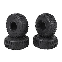 4pcs 122mm 1 9 rubber tires wheel tyres for 110 rc crawler car traxxas trx4 rc4wd d90 axial scx10 ii iii redcat mst
