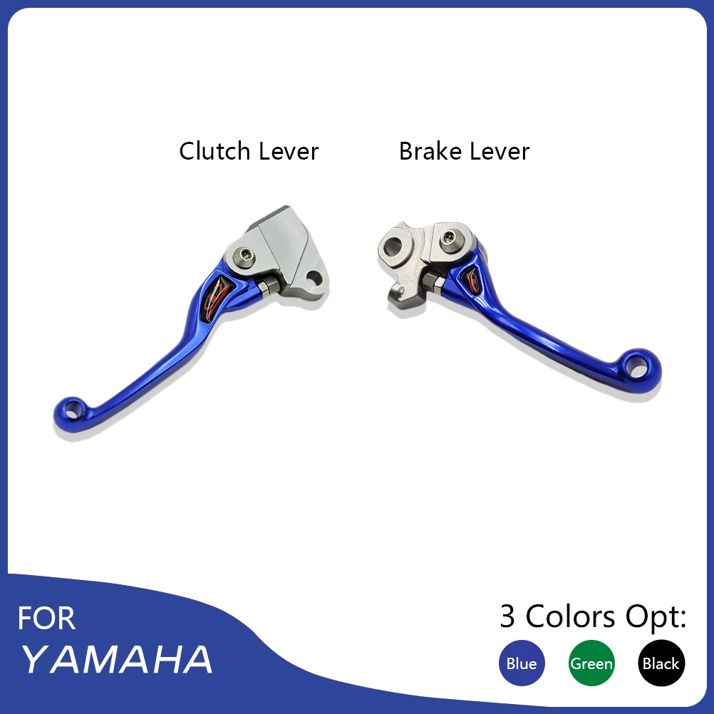 

NEW Motorcycle Clutch Brake Lever Pit Dirt Bike Handlebar Extendable Adjustable Handle Grips For YAMAHA YZF WRF KAWASAKI KX KXF