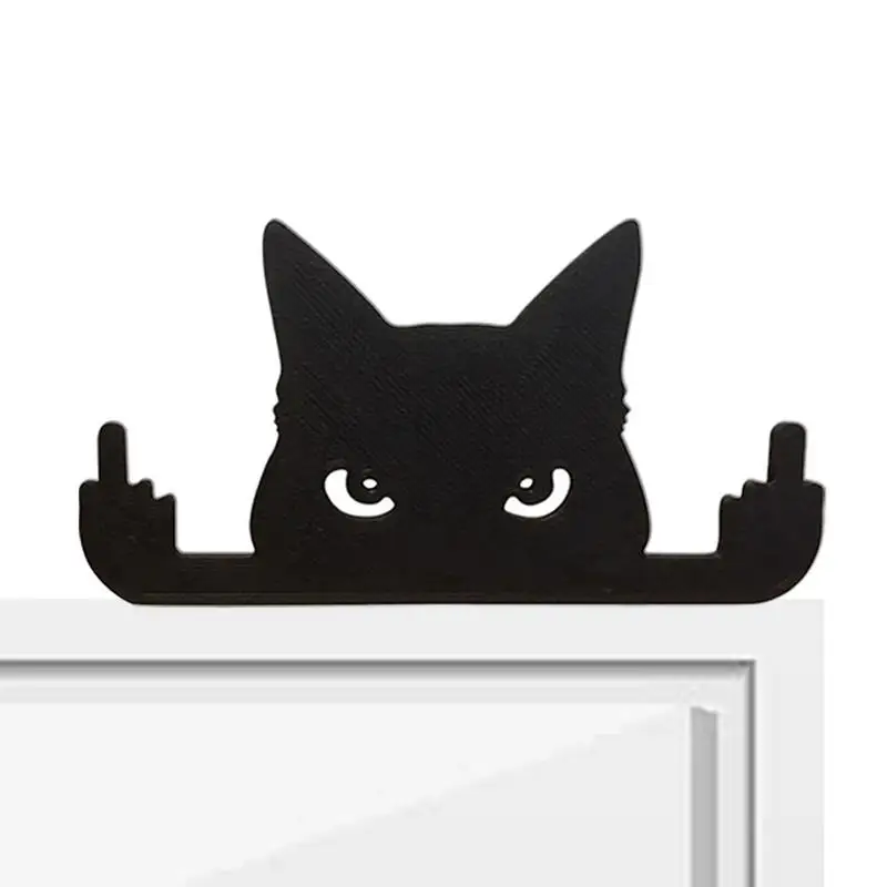 

Peeping, металлическая искусственная Металлическая Статуя кота для сада, черная статуя кота, силуэт, подглядывающая статуя кота, садовая стату...