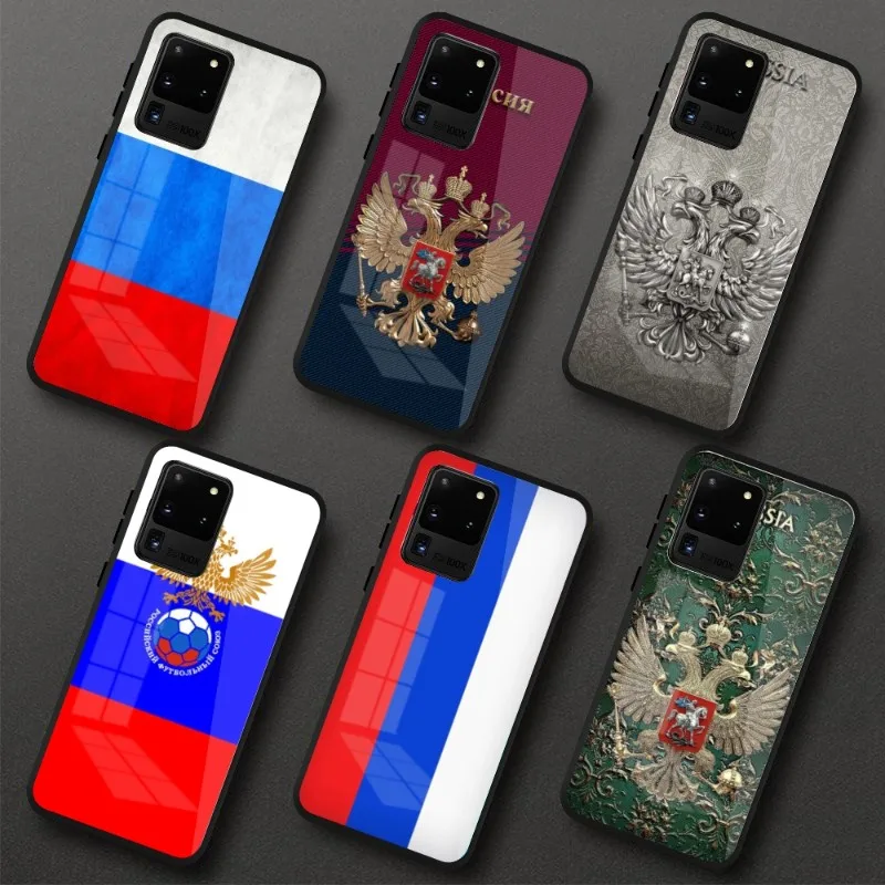 

Эмблема российского флага для Samung S23 S22 S21 Pro Ultra A13 A33 A53 NOTE 20