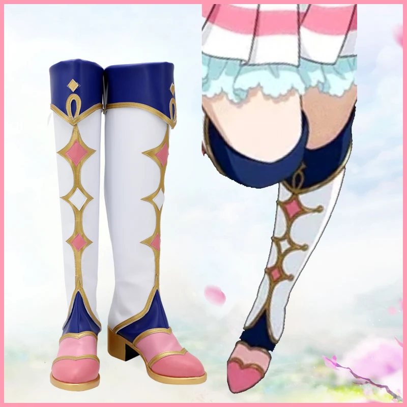 

Love Live Cosplay Koizumi Hanayo Cosplay PU Boots Shoes Halloween Cosplay Prop