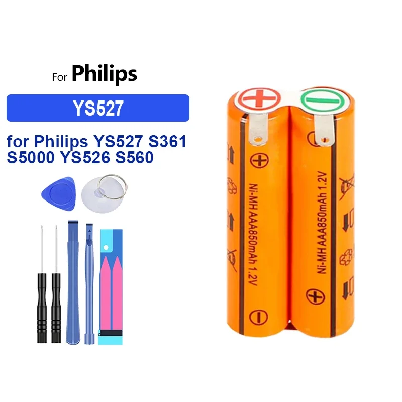 Аккумулятор для бритвы Philips YS527 AT610 AT620 S361 S5000 RQ360 RQ361 YS523 YS526 S560 S561