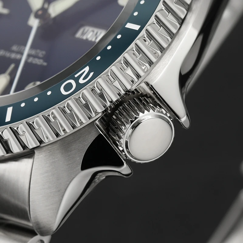 Фото HEIMDALLR SKX007 Мужские часы NH36 Автоматические механические часы из стали 316L с сапфировым стеклом C3 Супер светящиеся 200 м Водонепроницаемые наручные часы для дайвинга №3