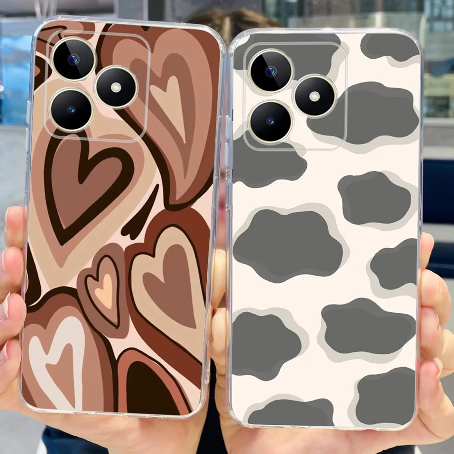 Силиконовый прозрачный чехол для OPPO Realme C53 4G RMX3760 Coque Narzo N53 |