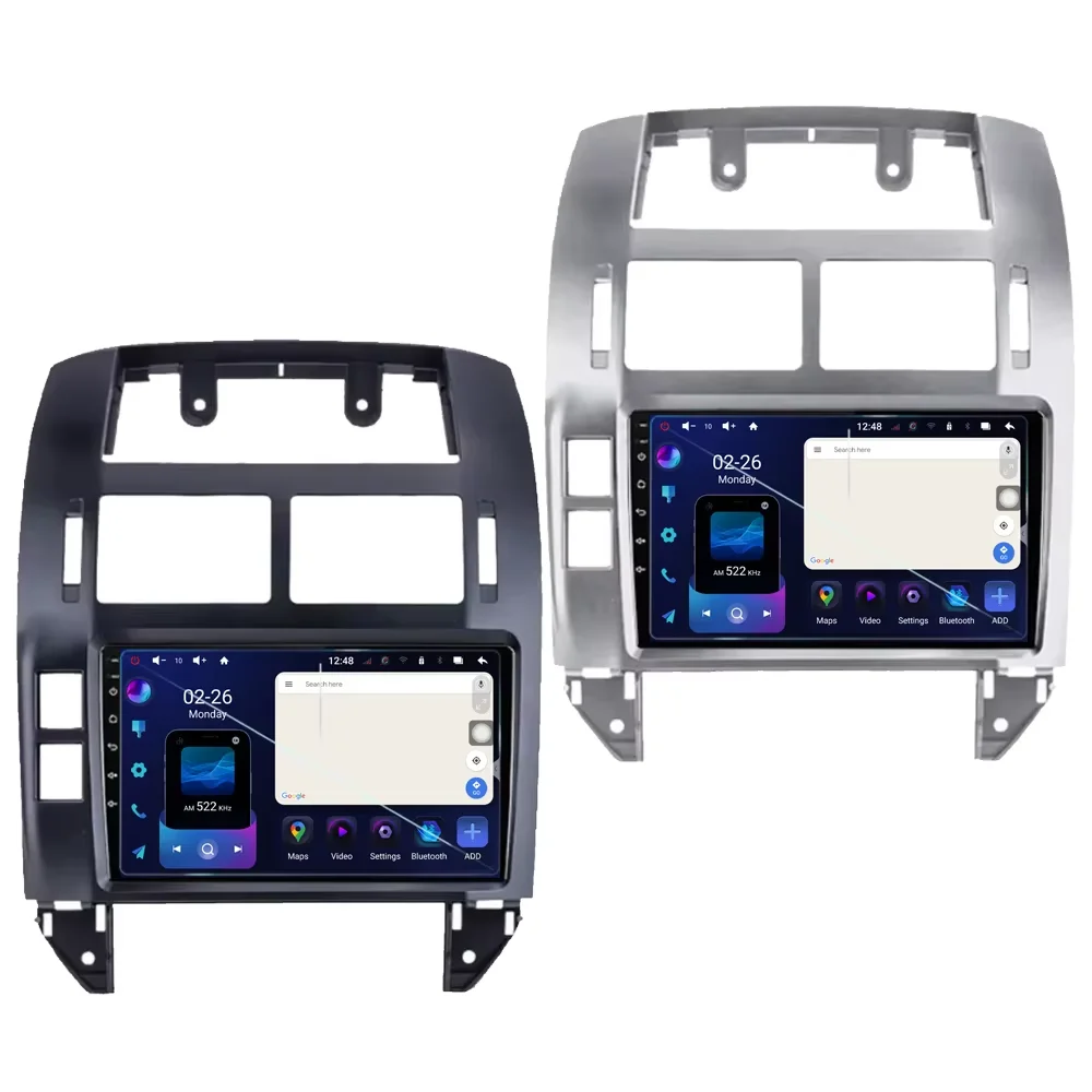 Фото Для Volkswagen Polo Mk4 2001-2011: Автомагнитола Android 16, мультимедийный плеер, GPS-навигация 2DIN, Carplay, Android Auto, 4G, DVD, 8-ядерный процессор №3