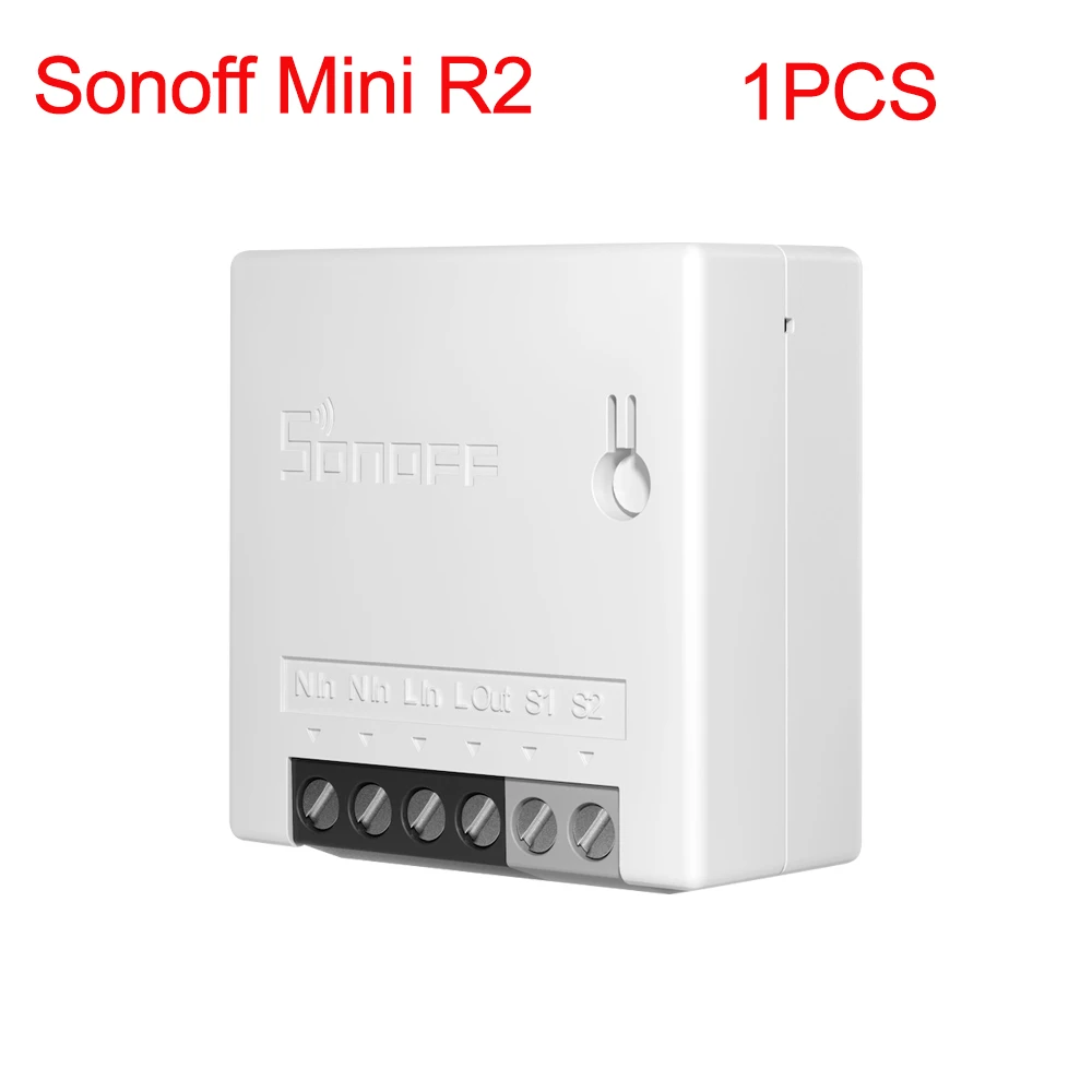 

Смарт-выключатель SONOFF Mini R2 с Wi-Fi, 2-сторонний дистанционный переключатель «сделай сам»