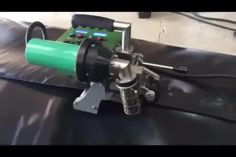 

SWT-NS700 Geomembrane PE anti-seepage film hot air corrosion resistant crawl automatic welding machine