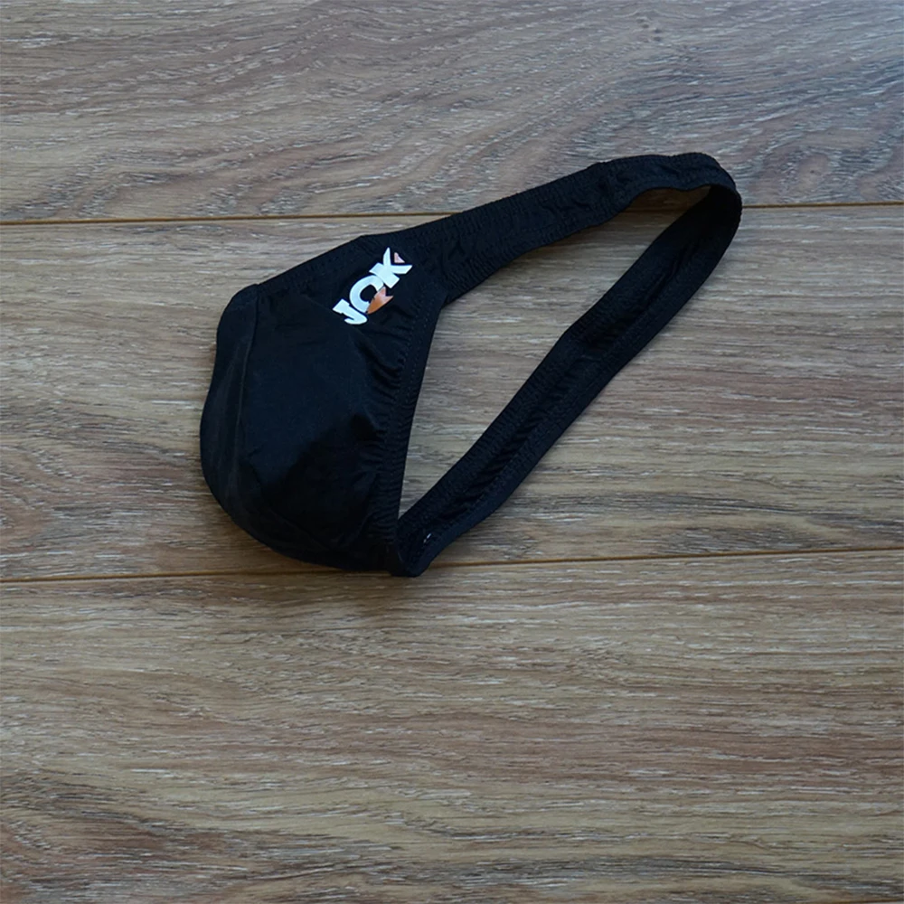 

Brand Men Sexy Lingerie Unilateral Tie T Pants Low Waist Thong Breathable Panties Elastic Underpants Fashionable Underwear