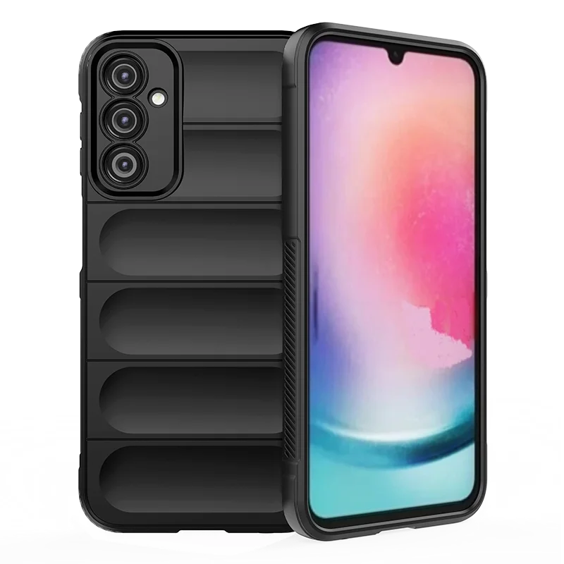 Luxury Case For Samsung Galaxy A24 Case For Samsung Galaxy A24 A54 A34 A04 Cover Funda Soft TPU Shockproof Protective Bumper