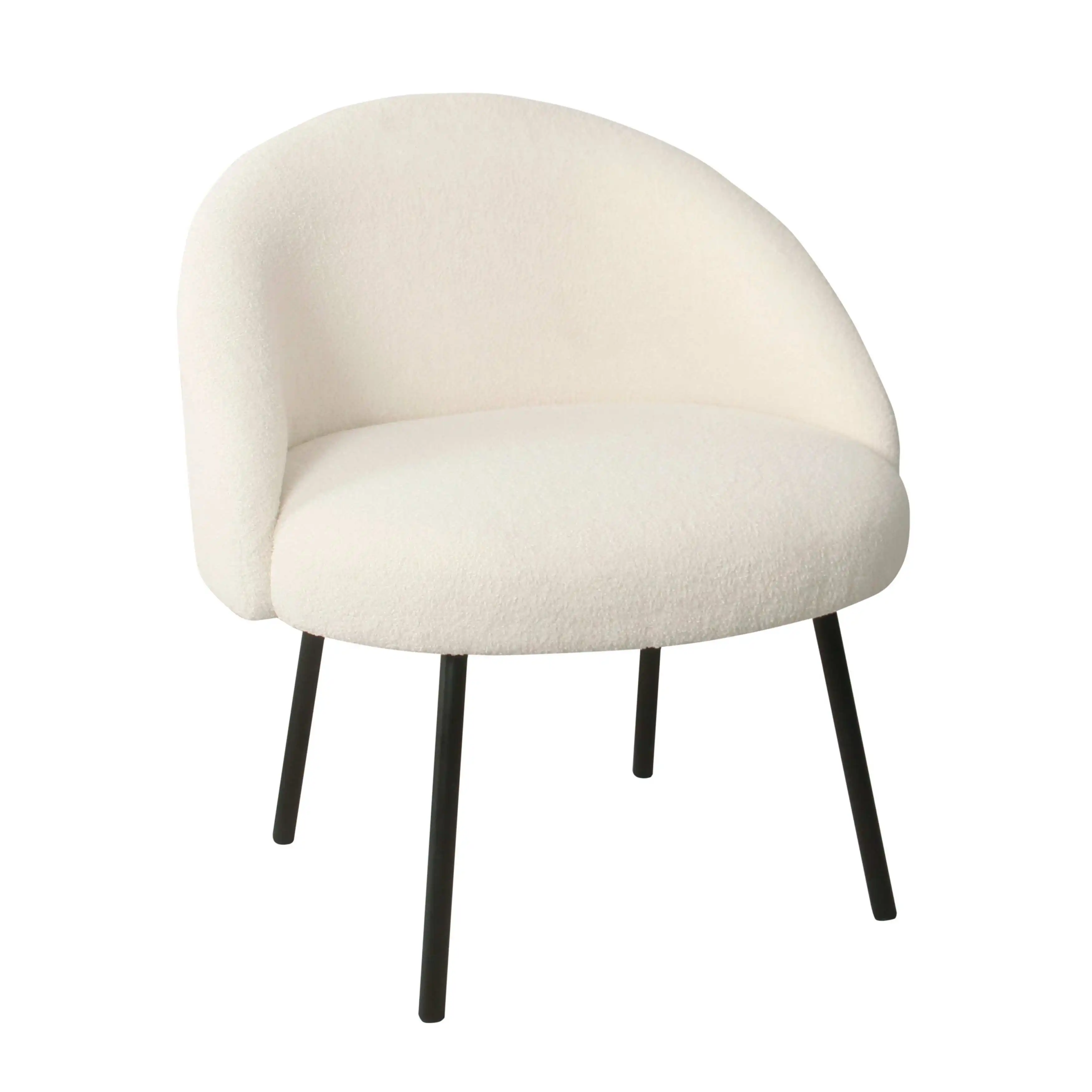 

Furniture Comfortable Upholstered Seat modern cheap fabric dining chair