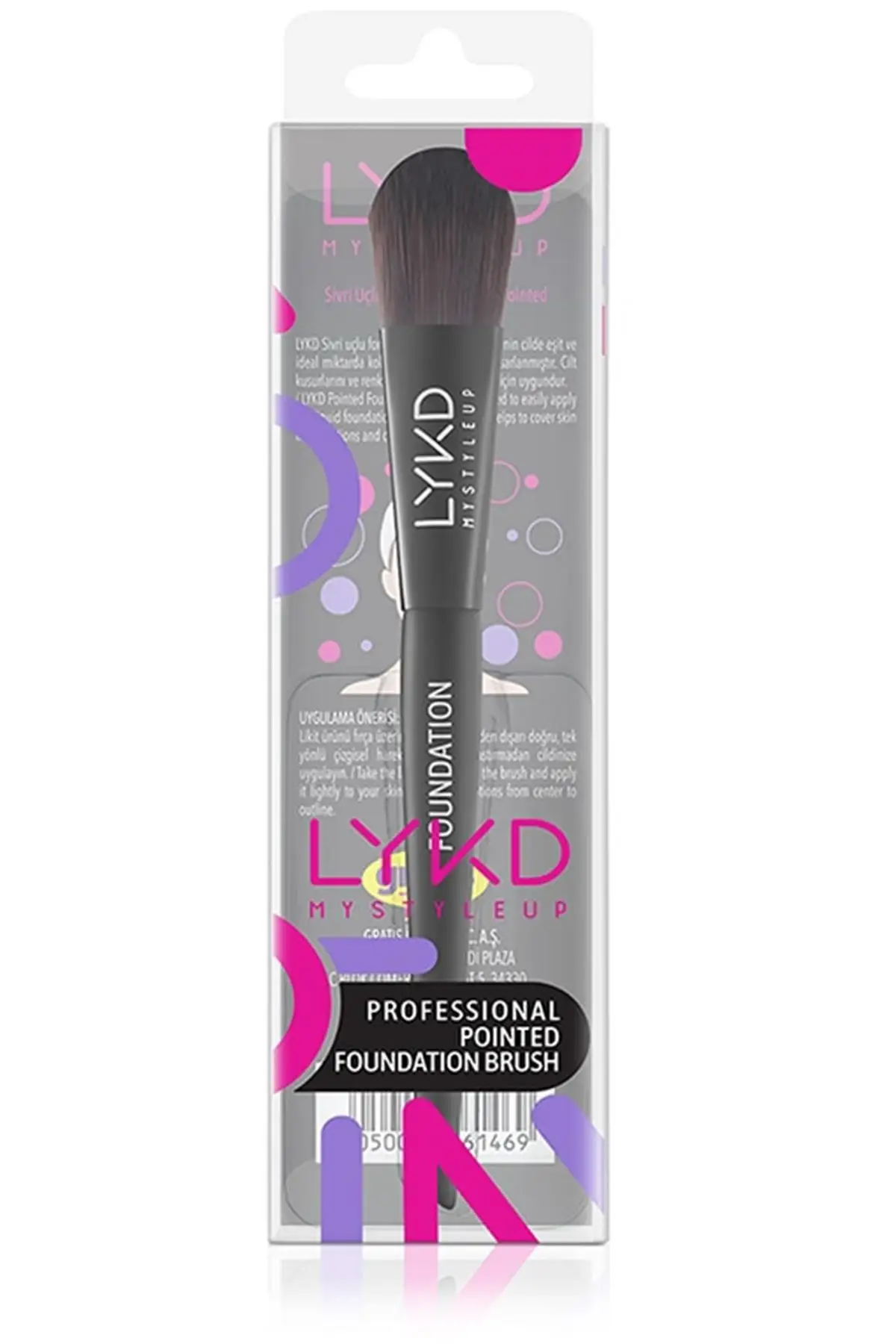 

Бренд: LYKD заостренная кисть для основы под макияж Категория: Кисть для макияжа