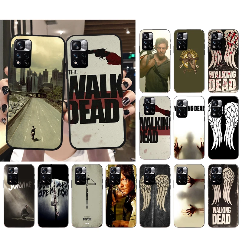 

Phone Case For Xiaomi Redmi Note 11 11S 11T Pro 10 9Pro Note9S 10S Redmi 10 9 10C 9C 9A 9T The Walking Dead