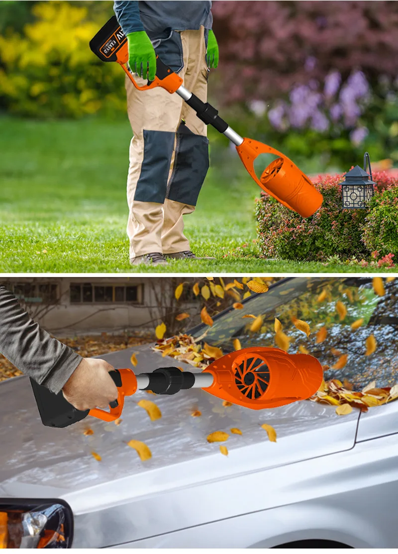 Ручной беспроводной вентилятор для листьев электрический садовый инструмент 63