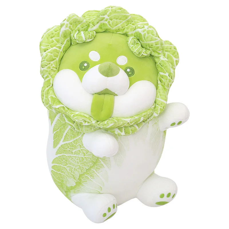Новый Набор Овощной эльф овощная собака кукла щенок плюшевая игрушка тряпичная кукла подлинная капуста собака подушка подарок на день рожд...