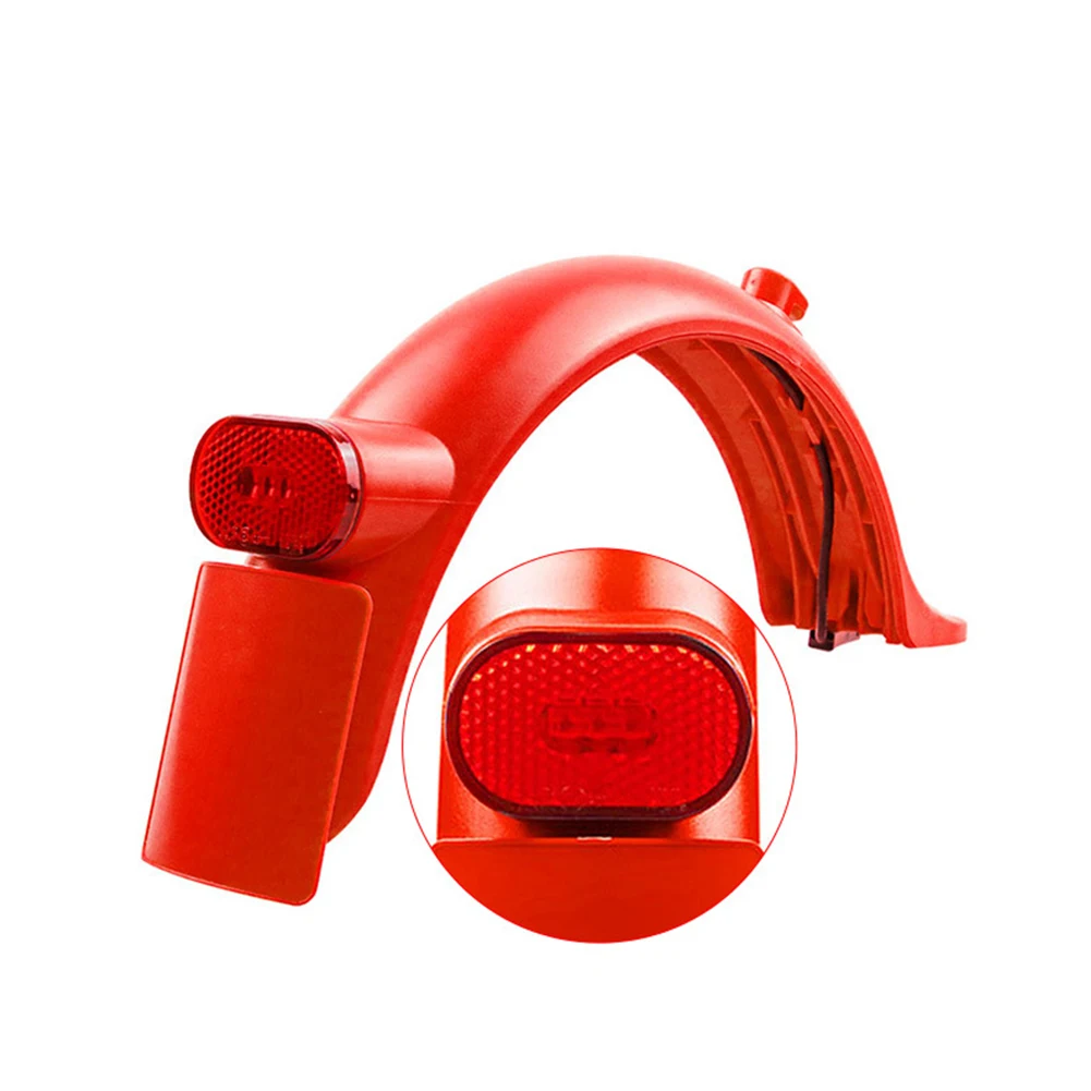 

1pc Electric Bicycle Rear Fender With Taillight Replacement For Xiaomi Pro/Pro2 Scooter Rear Mudguard E-bike Parts Accessories