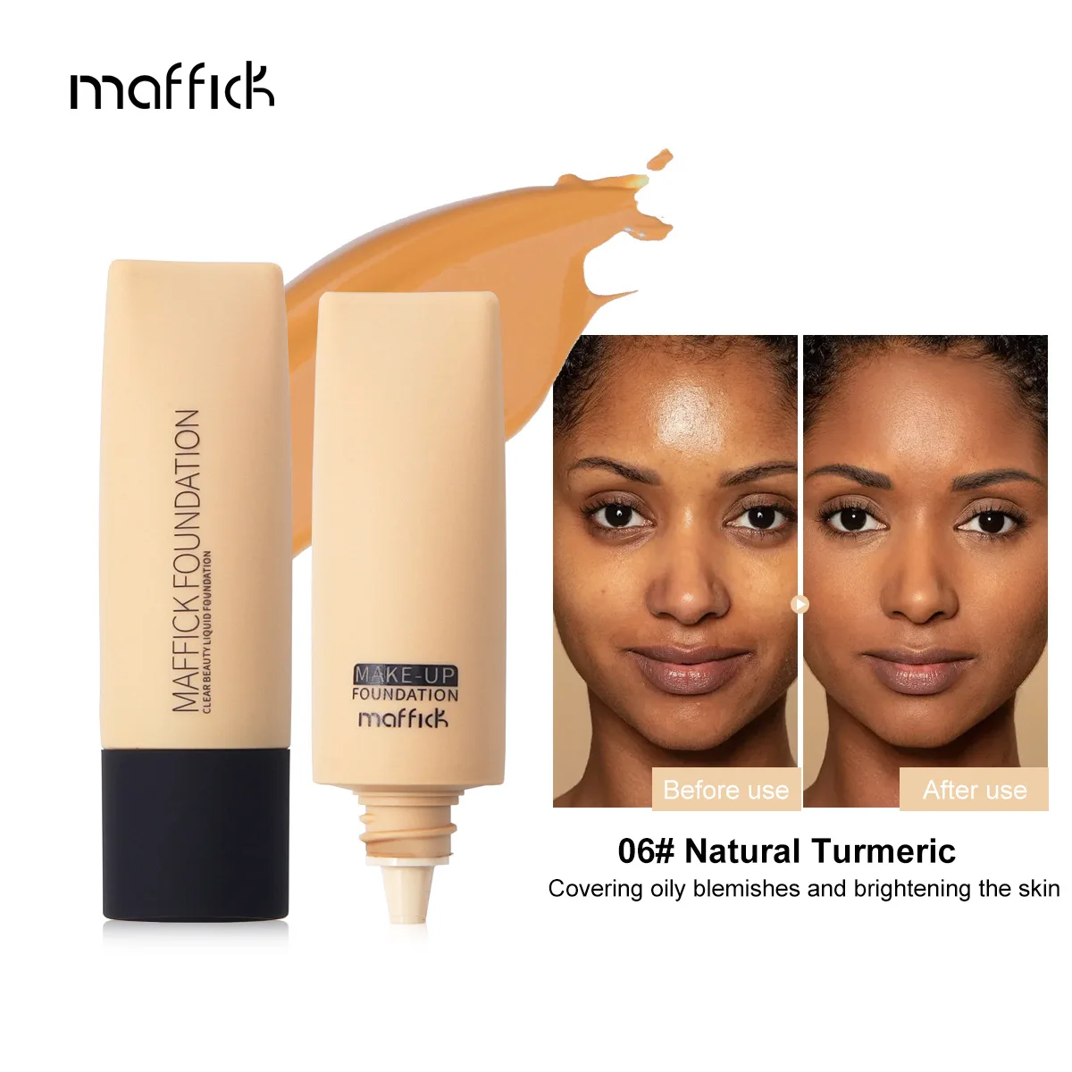 Консилер MAFFICK для жирной кожи 12 цветов увлажняющий гладкая и кремовая текстура BB