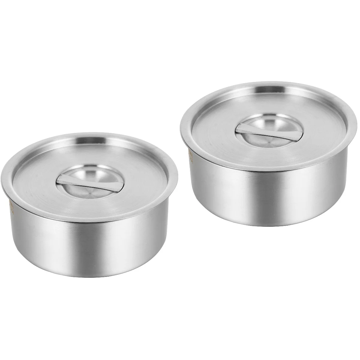 

Bowl Mixing Bowls Dessert Pan Baking Metal Saucepan Potswith Set Stainless Steel Lids Saute Pot Handle Gravy Boat Cupshob
