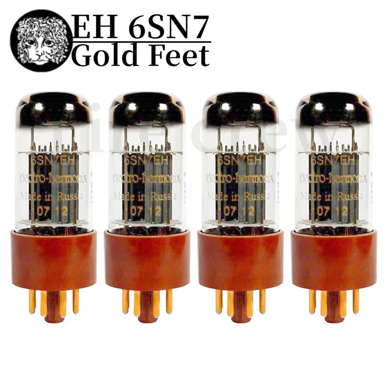 

Vacuum Tube EH 6SN7 for Electronic Tube Amplifier Gold Feet Replaces 6N8P 6H8C CV181 5692 6F8G CV1988 Original Exact Match