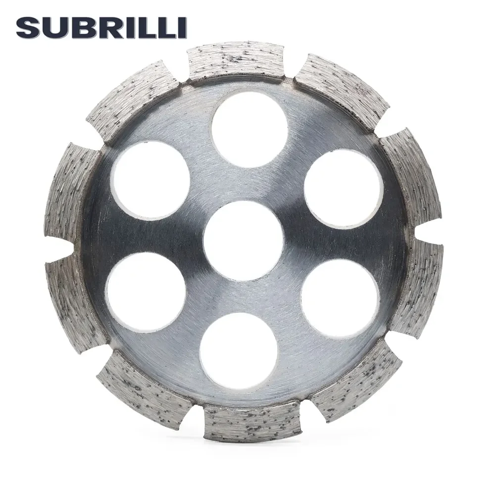

SUBRILLI 4 "/5" алмазное лезвие 100/125 мм, инструмент для выравнивания бетонной стены, настенный канавок, циркулярная пила, диск V-образной формы
