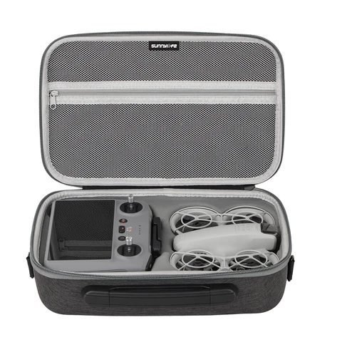 Сумка для хранения для DJI NEO, нейлоновая жесткая коробка с ручкой RC-2, пульт дистанционного управления, ремень через плечо, чехол для переноски, пыленепроницаемый чехол для аксессуаров, портативный