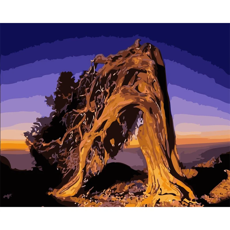 

No.607 Painting By Numbers DIY Oil Coloring Paint By Numbers Set Gift Drawing By Numbers Canvas Decor New Arrivals