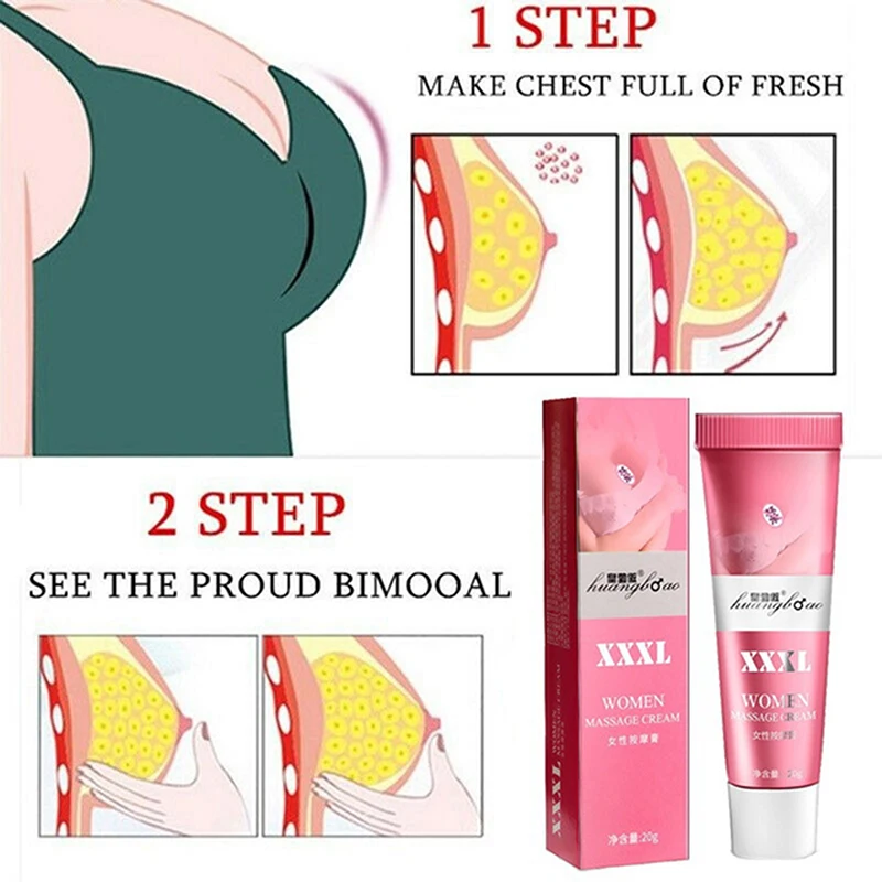 

Breast Enlargement Cream Chest Enhancement Elasticity Promote Female Hormone Breast Lift Firming Massage Up Size Bust Care 20ML