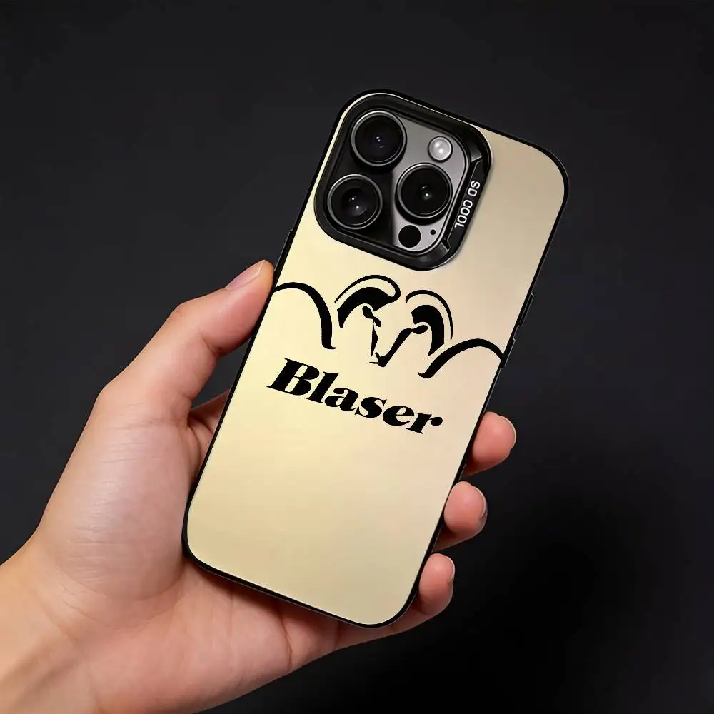 Чехол для телефона B-Blaser USA Rifles Police для iPhone 17, 16, 15, 14, 13, 12 Pro Max, черный матовый противоударный чехол-накладка (art.: 3920da01cd3ac) - 3920da01cd3ac