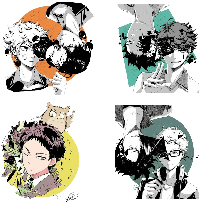 

Haikyuu термоклейкая аниме-нашивка для одежды «сделай сам» футболка с высокой аппликацией искусственные полосы на одежду сумки Прямая поставк...