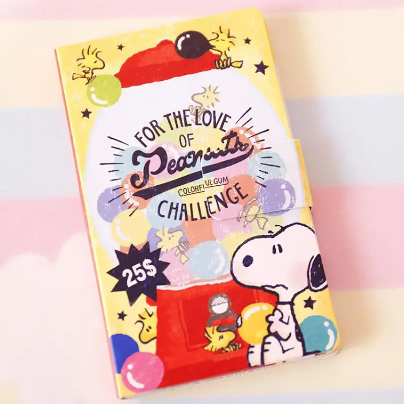 

12Cm Anime Cute Snoopy Cartoon Student Can Tear Off The Notepad with Portable Portable Account Notepad Stationery Gift