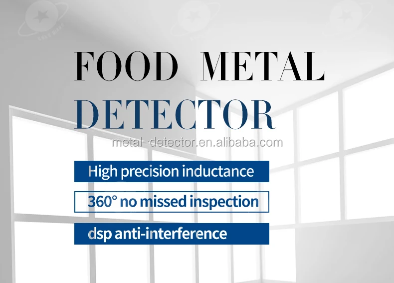 Пищевой металлоискатель ленточный конвейер железный цветной из нержавеющей