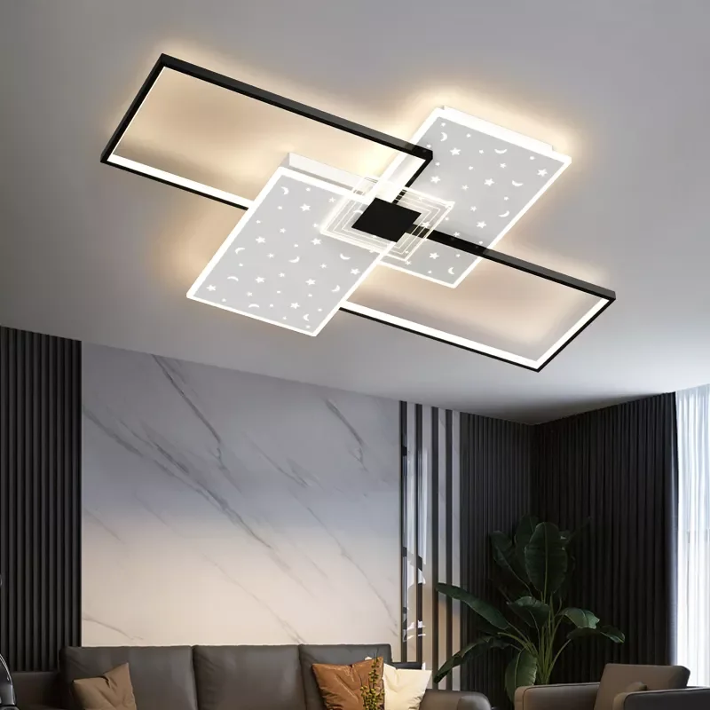 

Creative Personality Living Room Ceiling Lights Simple Modern Atmosphere Headlights Starry Sky Minimalist Bedroom Lighting Lamp