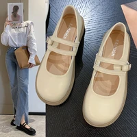 shoes woman 2022 shallow mouth square toe casual female sneakers flats oxfords new summer dress leather leisure rubber fretwork
