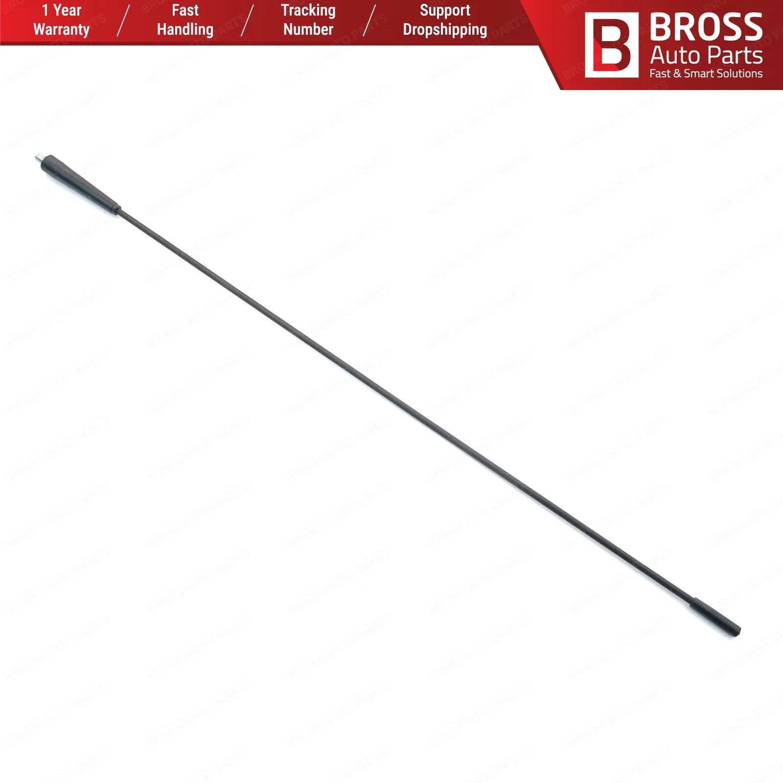 BSP838 Roof Aerial Mast AM FM Radio Antenna Rod 46415116 6561.N6 For Fiat Ducato Punto Bravo Citroen Relay Peugeot Boxer 48 cm | Автомобили