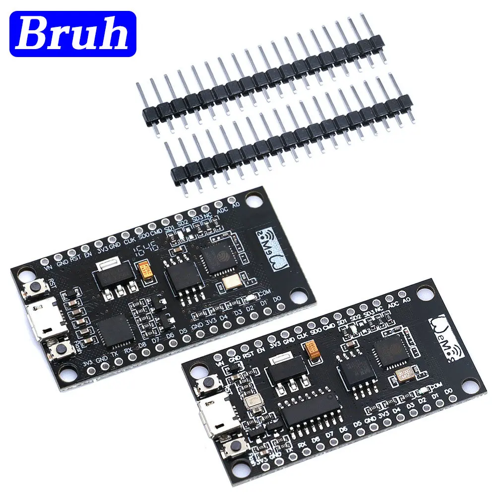 CP2102 CH340 ESP8266 NodeMCU V3 Lua WIFI модуль + память 32M Flash + USB-серийный CH340G CP2102