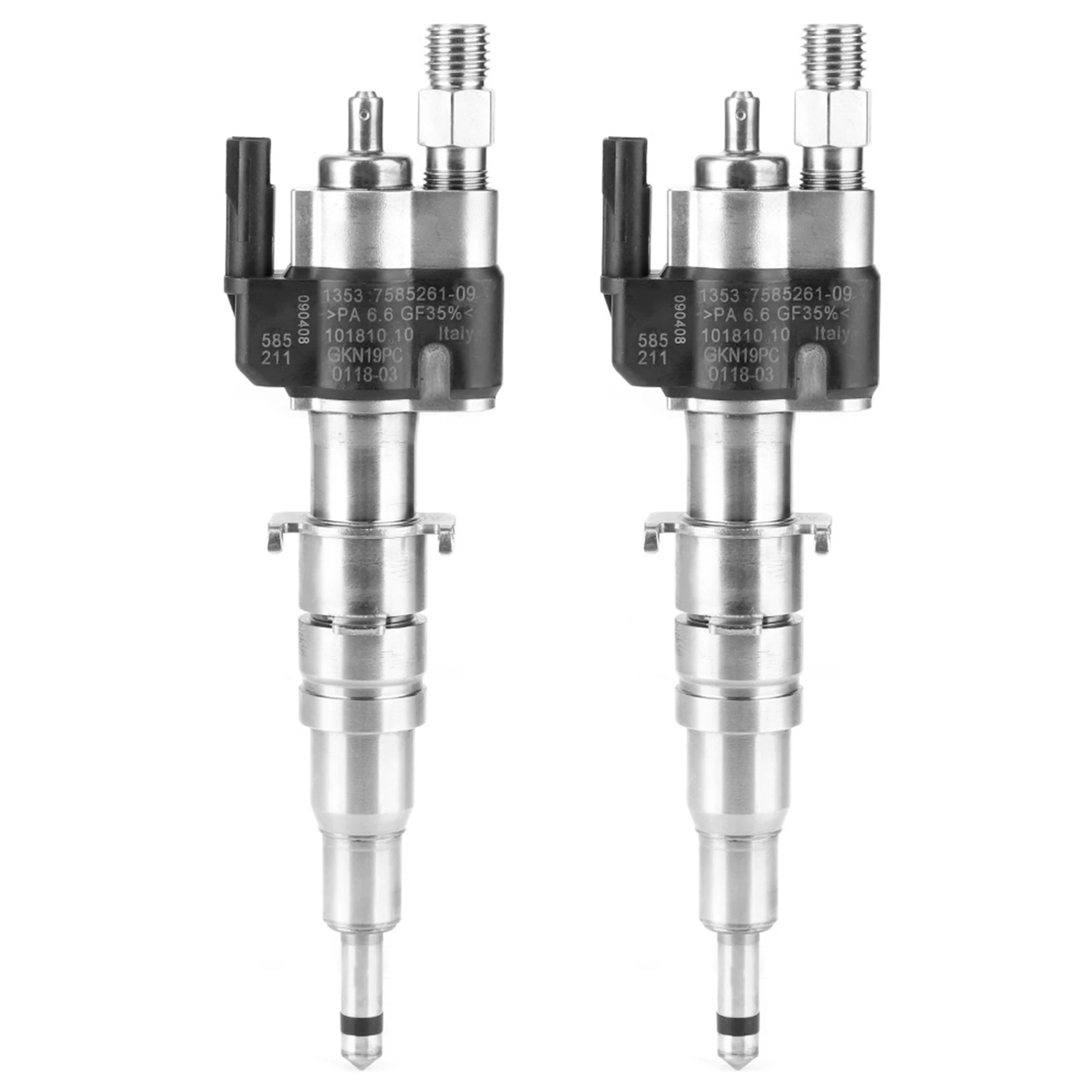

2Pcs Fuel Injector Nozzle 13537585261-09 for-BMW N54 N63 135 335 535 550 750 X5 X6 Fuel Oil Injector Car Accessories