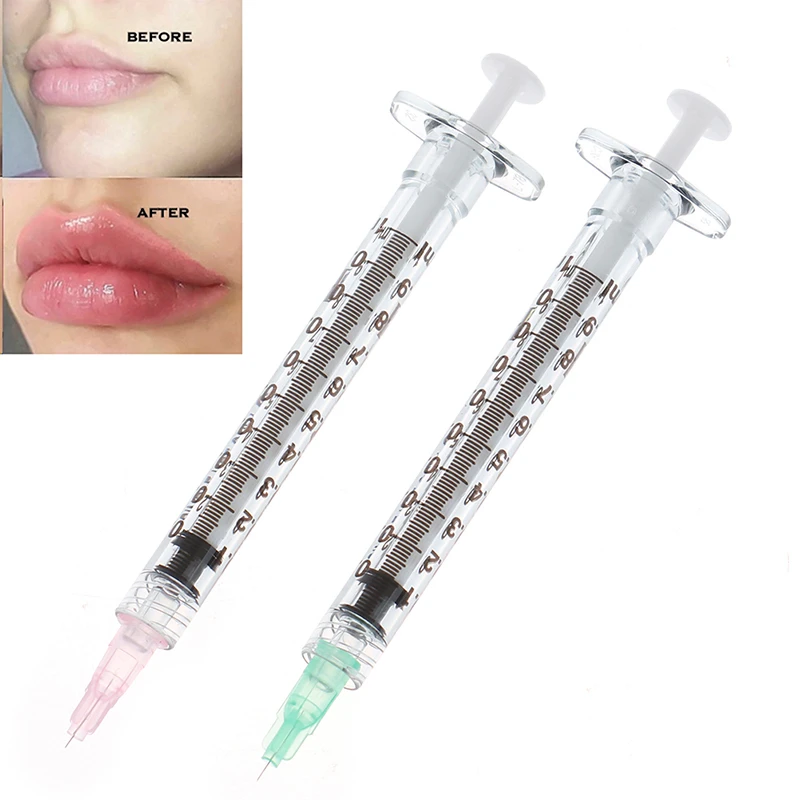

1.51.5 / 2.5mm Sterile Meso Needle Lip Needle, Suitable for HA Acid Hyaluronic Acid Pen Syringe Wrinkle Removal Tool