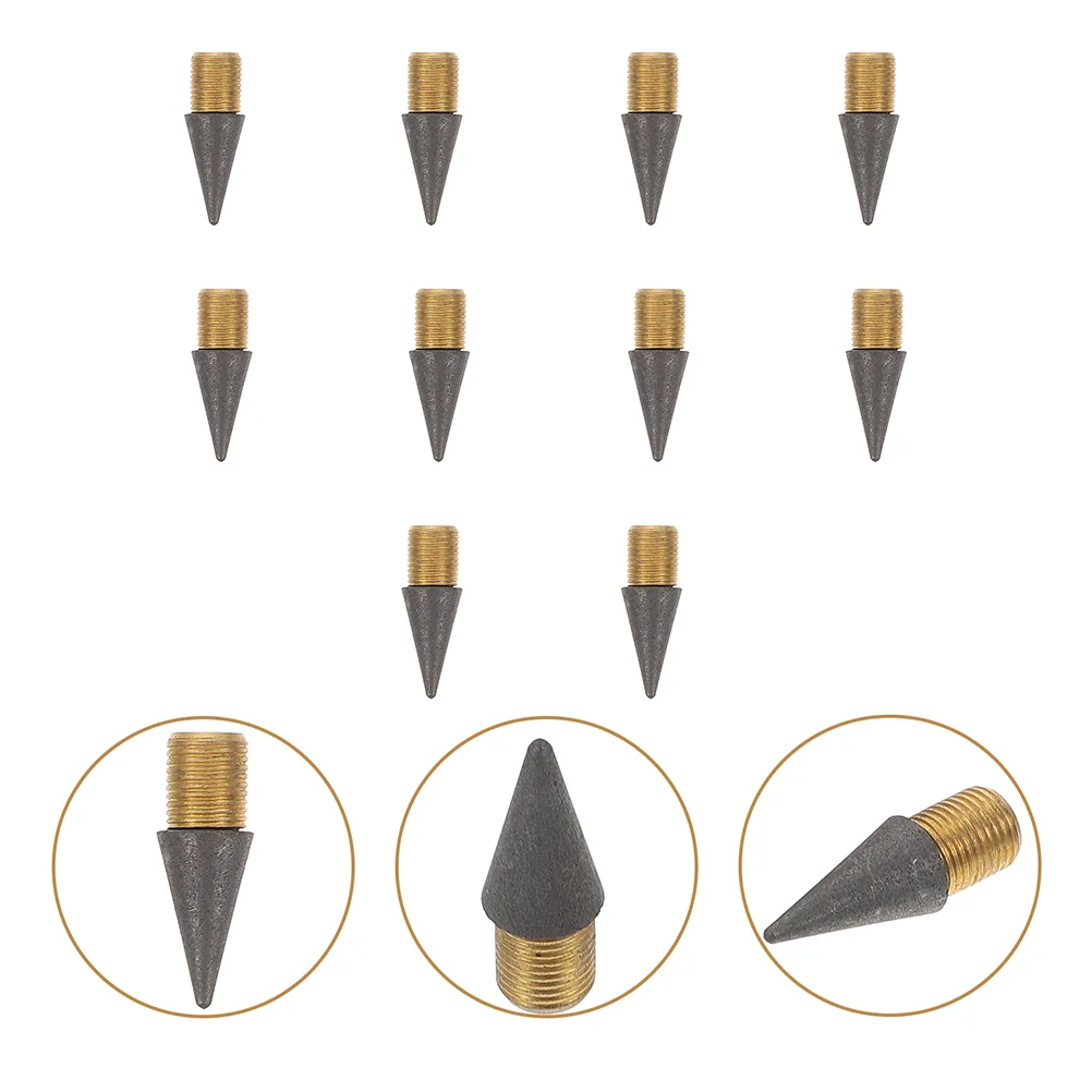 

15pcs Reusable Everlasting Pencil Tips Student Inkless Pen Replaceable Nibs