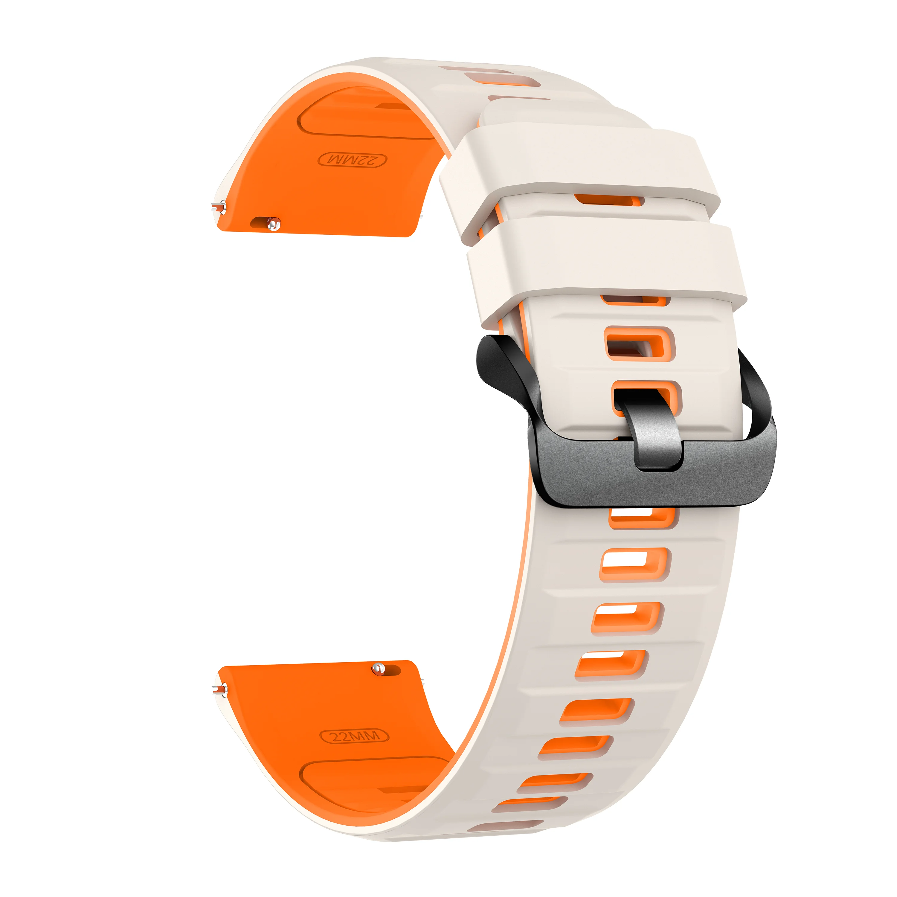 Фото Нейлоновый парашютный ремешок 22 мм для Garmin Forerunner 255 265 970 165 55/Active 6 5, браслет Correa Venu 4 45 мм/Vivoactive 5 №2
