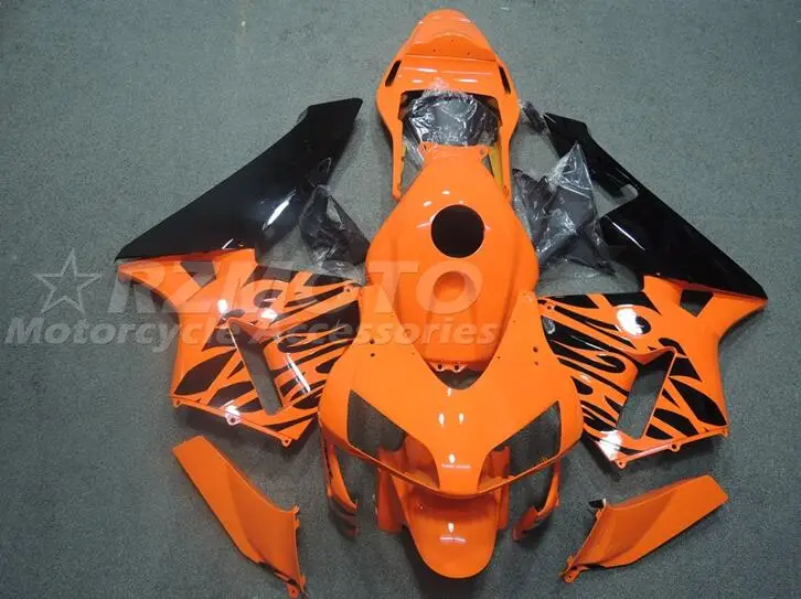 

Стильные новые комплекты обтекателей для мотоциклов из АБС-пластика, подходят для HONDA CBR600RR F5 2003 2004 03 04, кузов оранжевого цвета