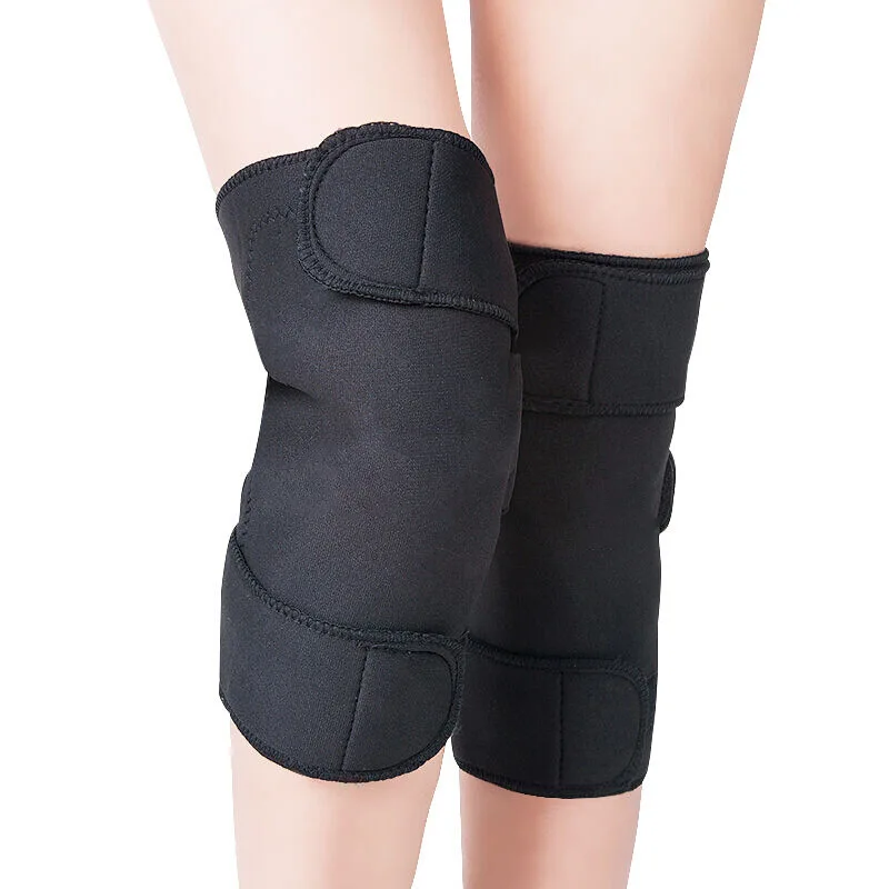 

2PS Tourmaline Magnetic Therapy Knee Pads Self Heating Kneepad Pain Relief Arthritis Knee Support Patella Massage Sleeves