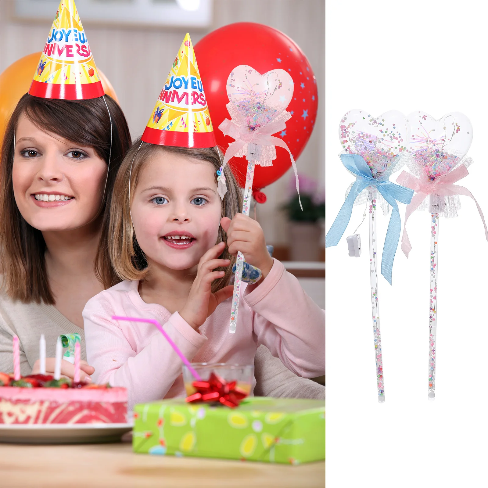 

4Pcs Fairy Sticks Creative Luminous Fairy Sticks Fairy Sticks